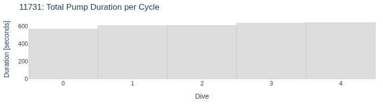 Total Pump Duration per Cycle